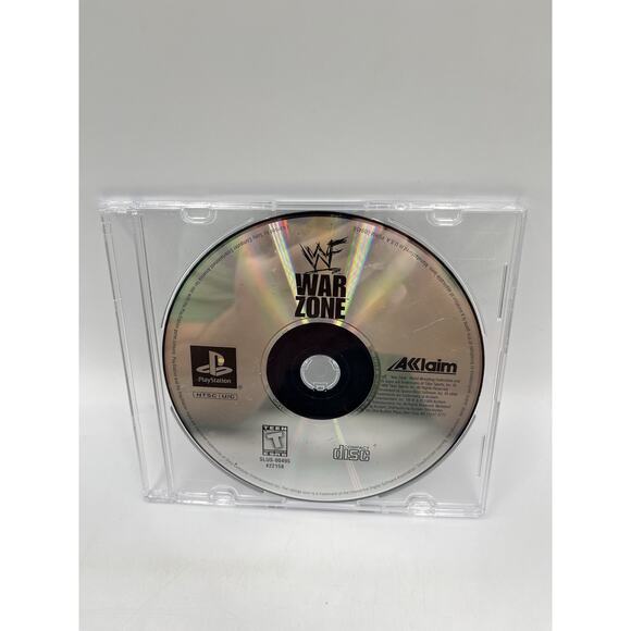 WWF War Zone -- Greatest Hits (Sony PlayStation 1, 1998) - Picture 2 of 5